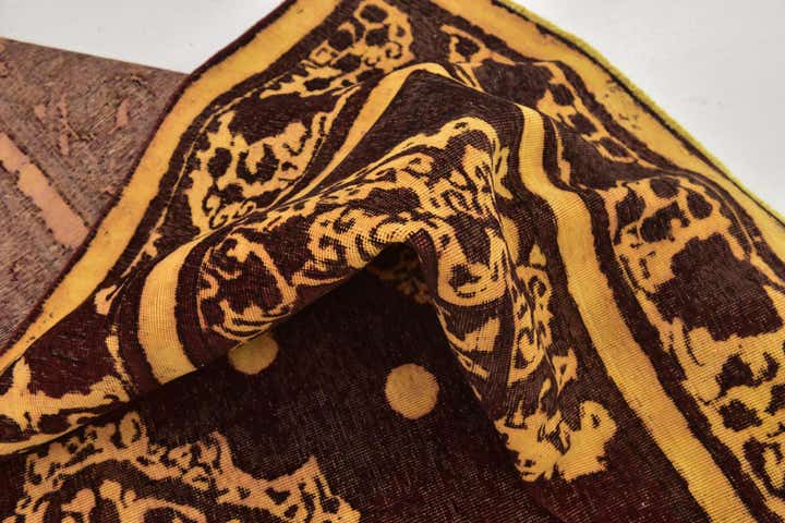 9' 7 x 12' 4 Hand Knotted Ultra Vintage Persian Wool Rug