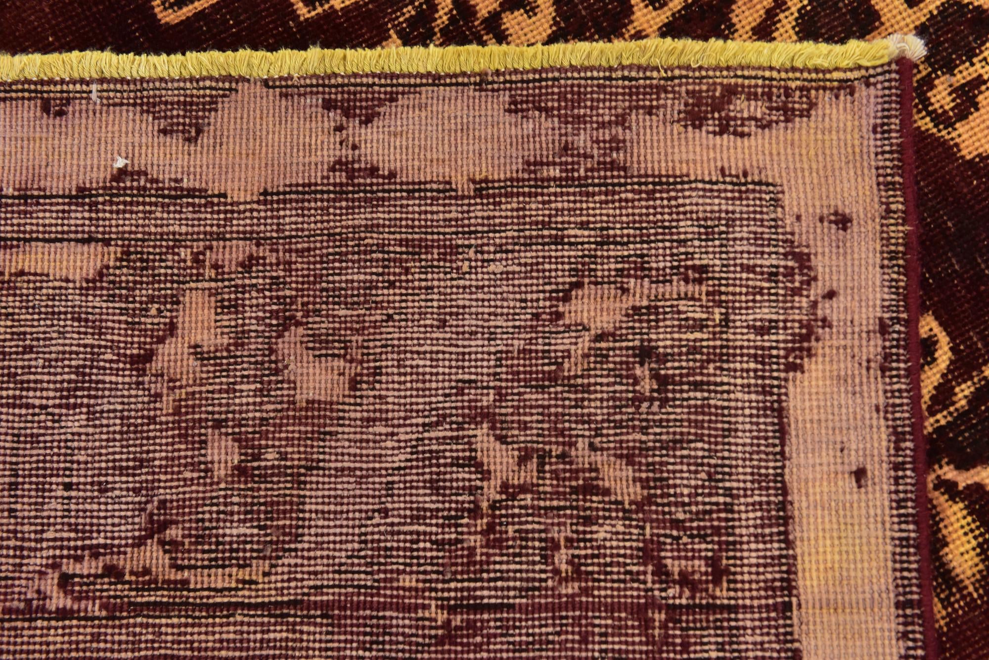 9' 7 x 12' 4 Hand Knotted Ultra Vintage Persian Wool Rug