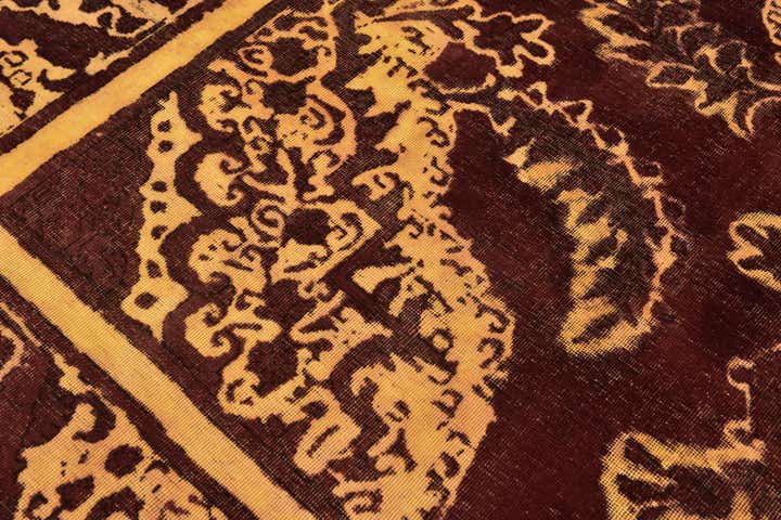 9' 7 x 12' 4 Hand Knotted Ultra Vintage Persian Wool Rug