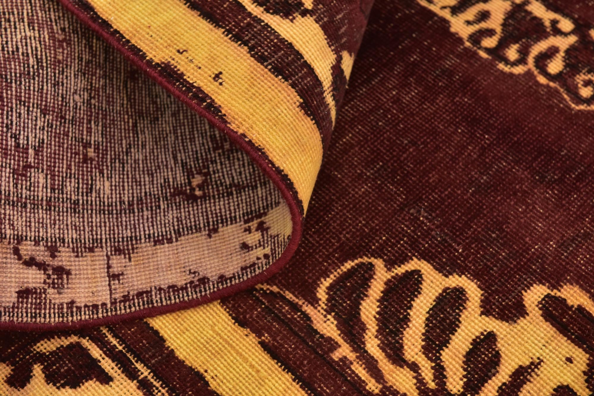 9' 7 x 12' 4 Hand Knotted Ultra Vintage Persian Wool Rug