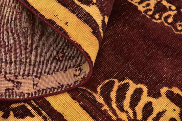 9' 7 x 12' 4 Hand Knotted Ultra Vintage Persian Wool Rug