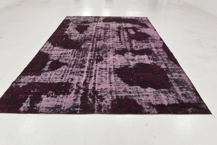 Detail image of 7' 8 x 11' 4 Hand Knotted Ultra Vintage Persian Wool Rug