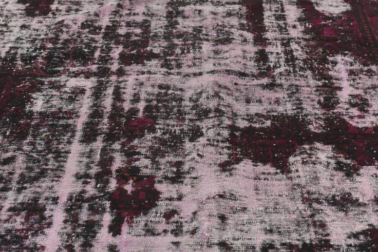 Detail image of 7' 8 x 11' 4 Hand Knotted Ultra Vintage Persian Wool Rug