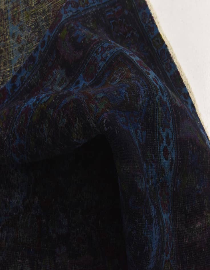 Detail image of 8' x 12'  Hand Knotted Ultra Vintage Persian Wool Rug