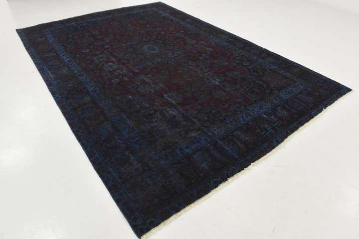 8' x 12' Hand Knotted Ultra Vintage Persian Wool Rug