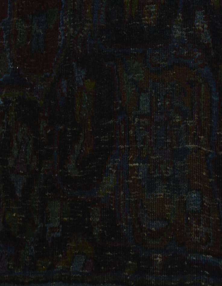 Detail image of 8' x 12'  Hand Knotted Ultra Vintage Persian Wool Rug