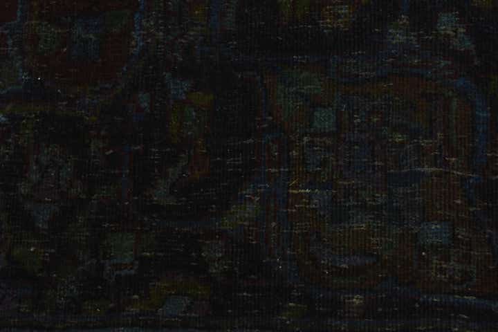 8' x 12' Hand Knotted Ultra Vintage Persian Wool Rug