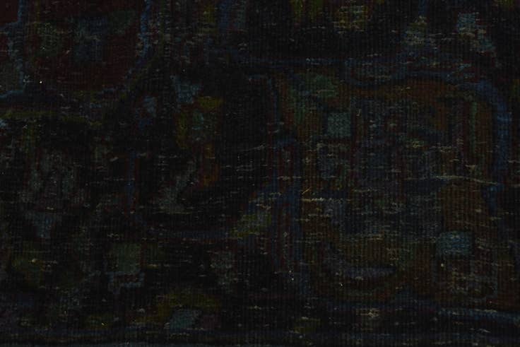 Detail image of 8' x 12' Hand Knotted Ultra Vintage Persian Wool Rug