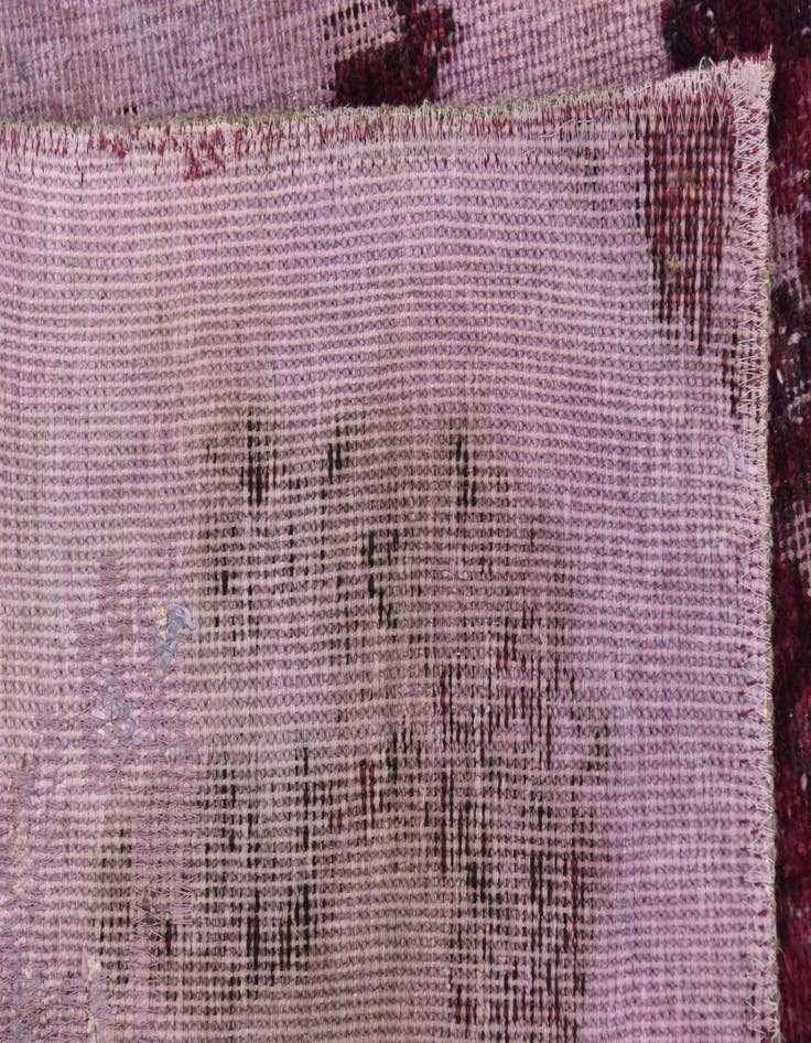 Detail image of 6' 5 x 7' 4  Hand Knotted Ultra Vintage Persian Wool Rug