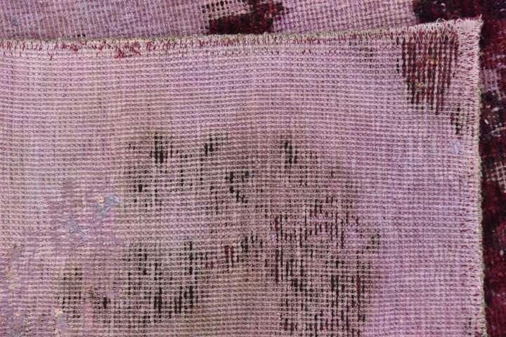 6' 5 x 7' 4 Hand Knotted Ultra Vintage Persian Wool Rug