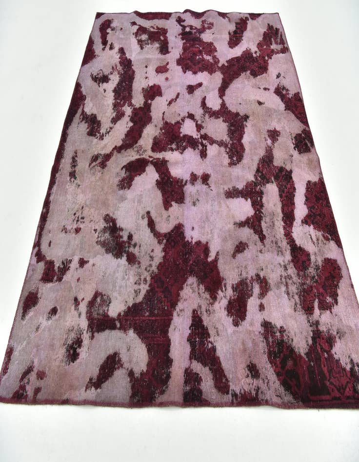 Detail image of 6' 5 x 7' 4  Hand Knotted Ultra Vintage Persian Wool Rug