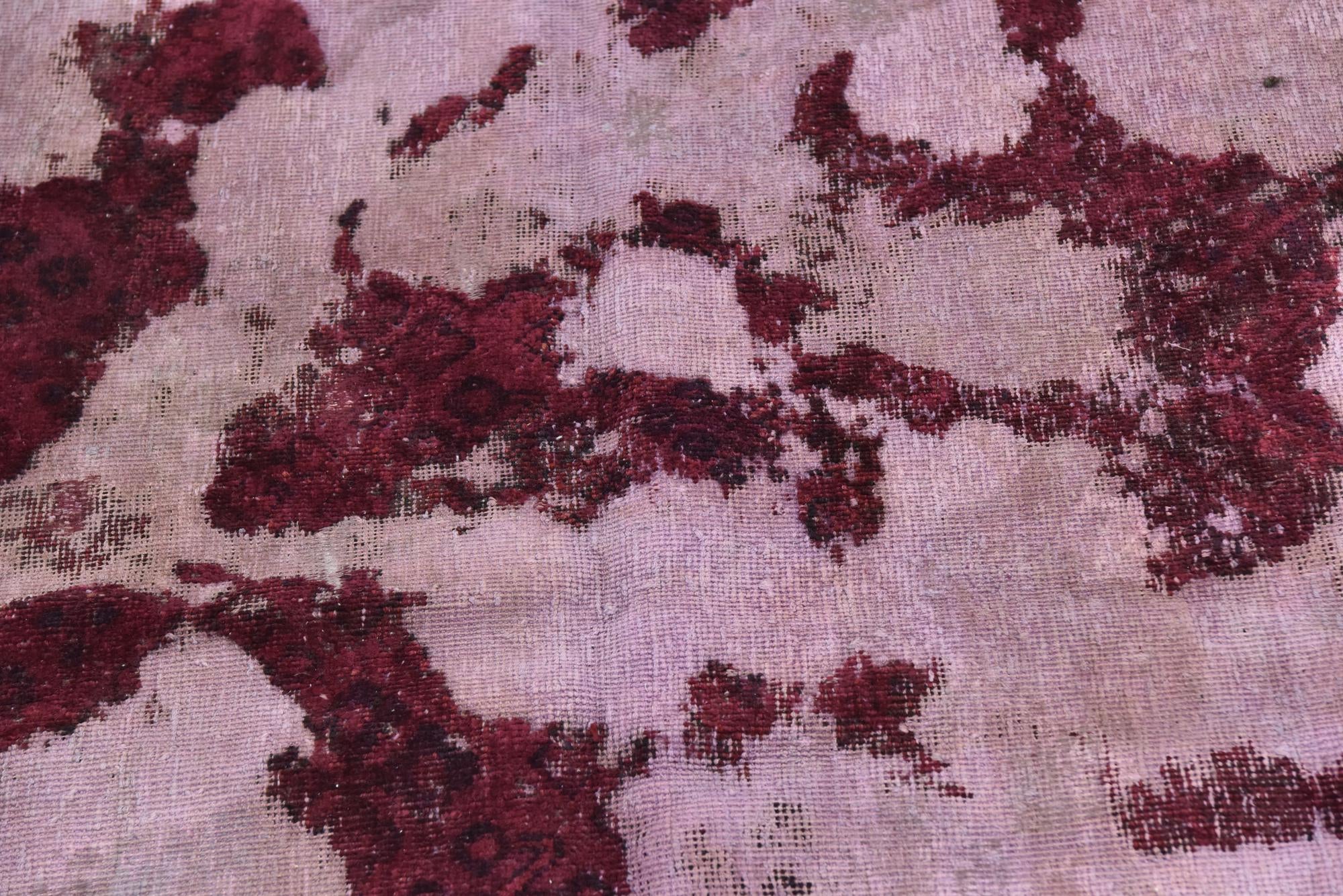 6' 5 x 7' 4 Hand Knotted Ultra Vintage Persian Wool Rug