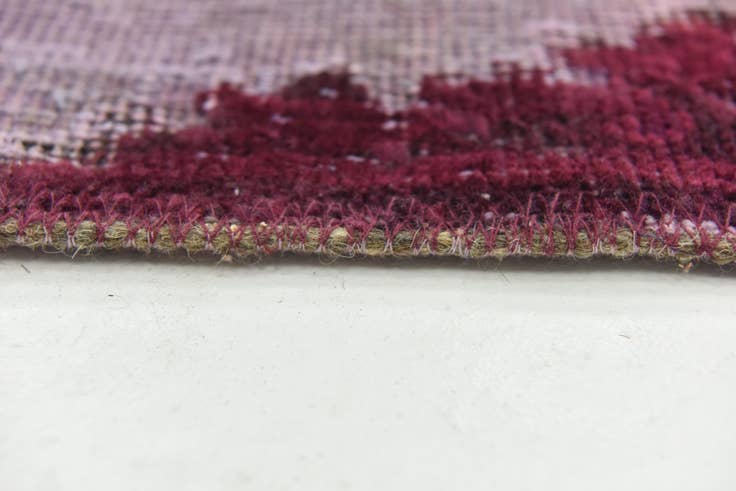 Detail image of 6' 5 x 7' 4 Hand Knotted Ultra Vintage Persian Wool Rug