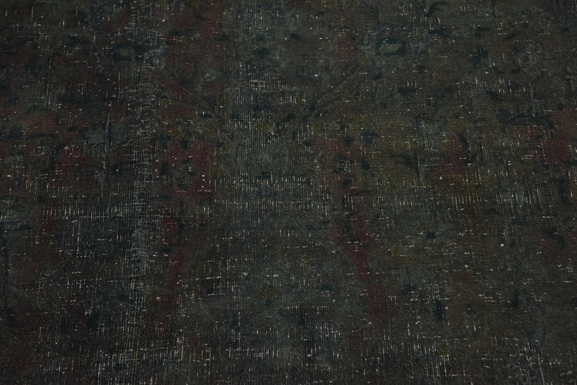 9' 2 x 12' 6 Hand Knotted Ultra Vintage Persian Wool Rug