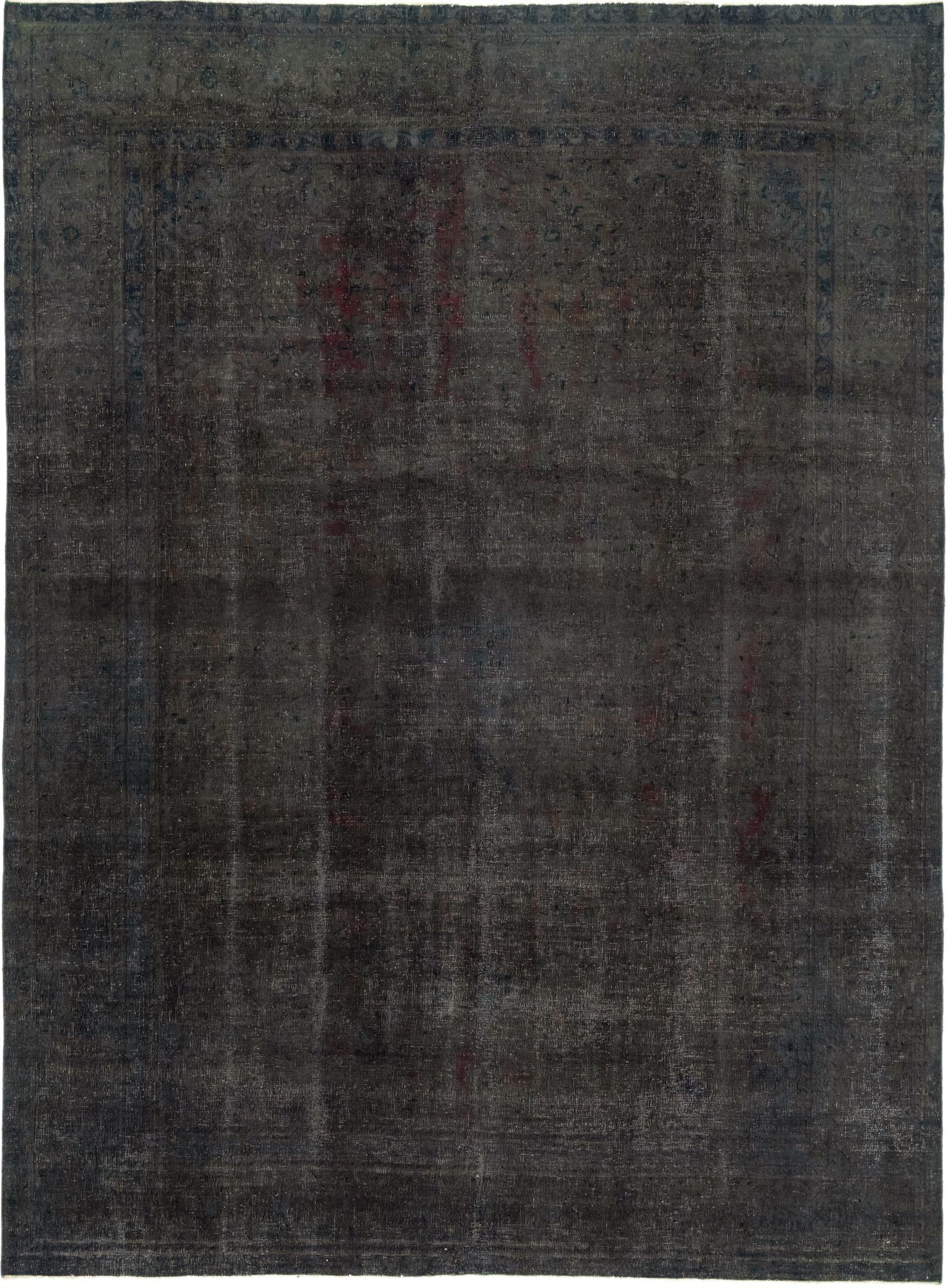 9' 2 x 12' 6 Hand Knotted Ultra Vintage Persian Wool Rug
