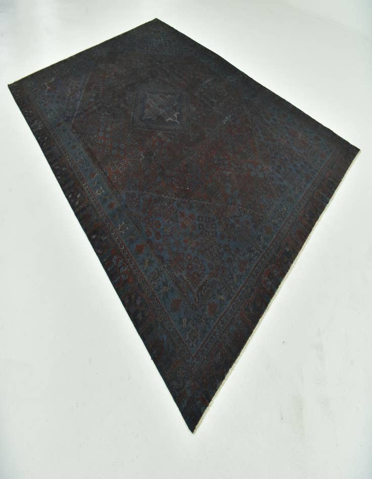 Detail image of 8' 6 x 11' 9 Hand Knotted Ultra Vintage Persian Wool Rug