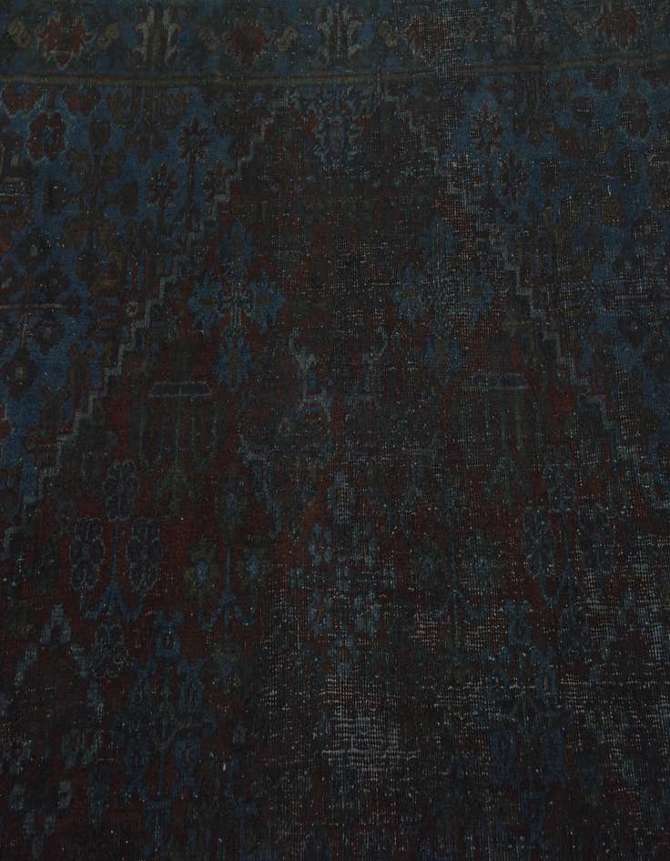 Detail image of 8' 6 x 11' 9 Hand Knotted Ultra Vintage Persian Wool Rug