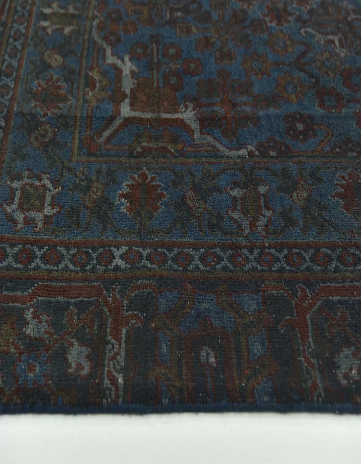 Detail image of 8' 6 x 11' 9 Hand Knotted Ultra Vintage Persian Wool Rug