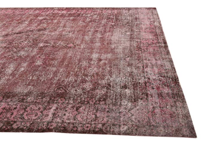 Detail image of 9' 3 x 12' 7 Hand Knotted Ultra Vintage Persian Wool Rug