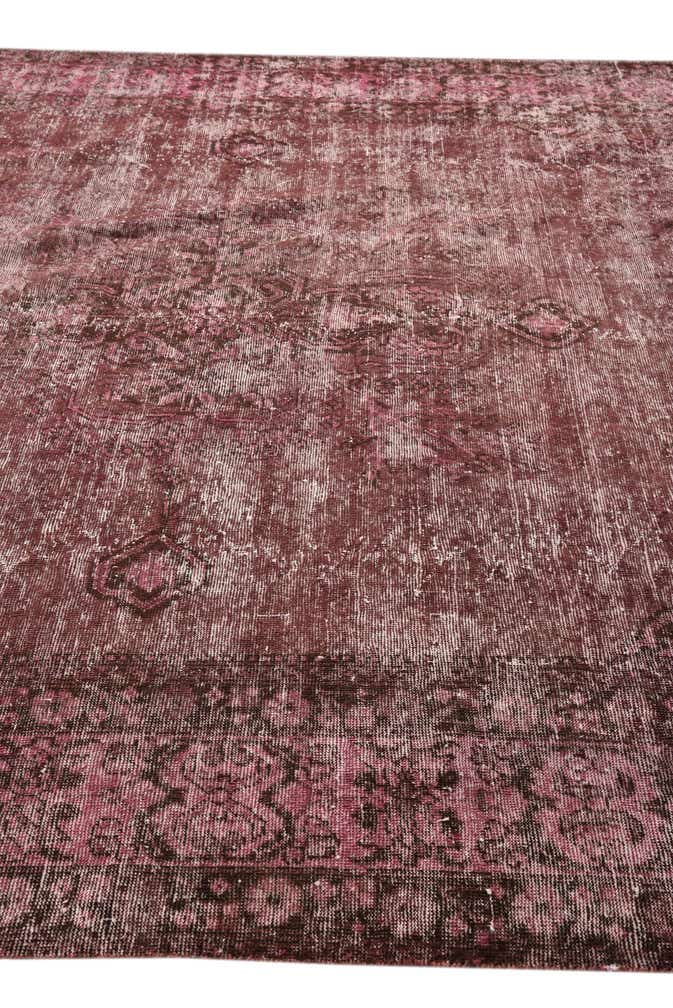 9' 3 x 12' 7 Hand Knotted Ultra Vintage Persian Wool Rug