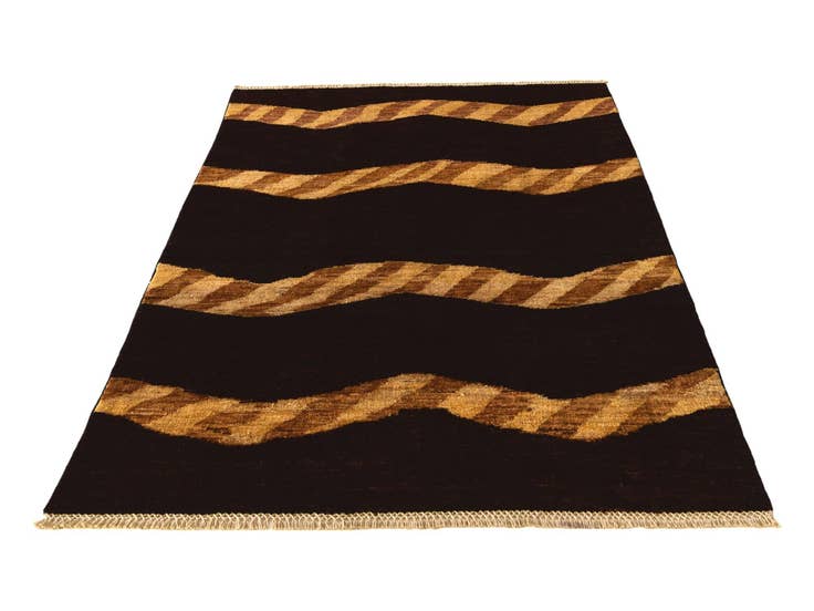 Detail image of 3' 10 x 5' 5 Hand Knotted Ziegler Modern Rug