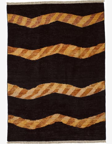 3' 10 x 5' 5 Hand Knotted Ziegler Modern Rug