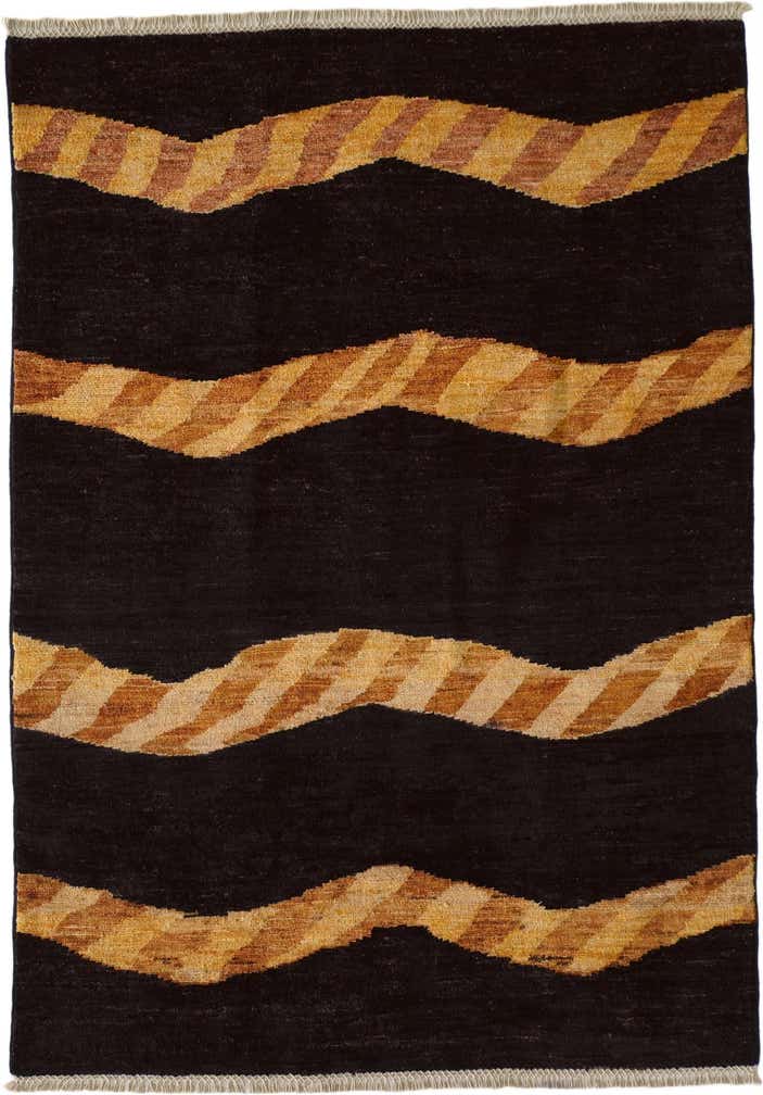 3' 10 x 5' 5 Hand Knotted Ziegler Modern Rug