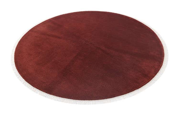 6' 6 x 6' 6 Hand Knotted Darya Wool Round Rug
