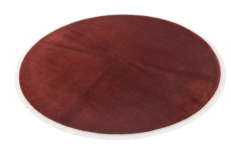 Detail image of 6' 6 x 6' 6 Hand Knotted Darya Wool Round Rug