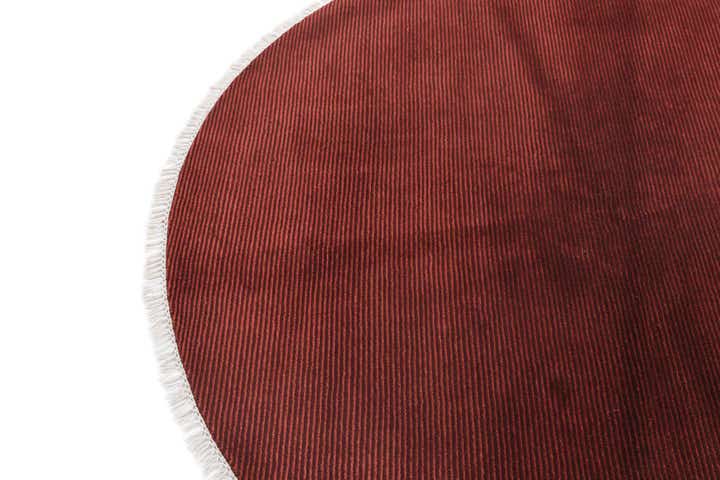 6' 6 x 6' 6 Hand Knotted Darya Wool Round Rug