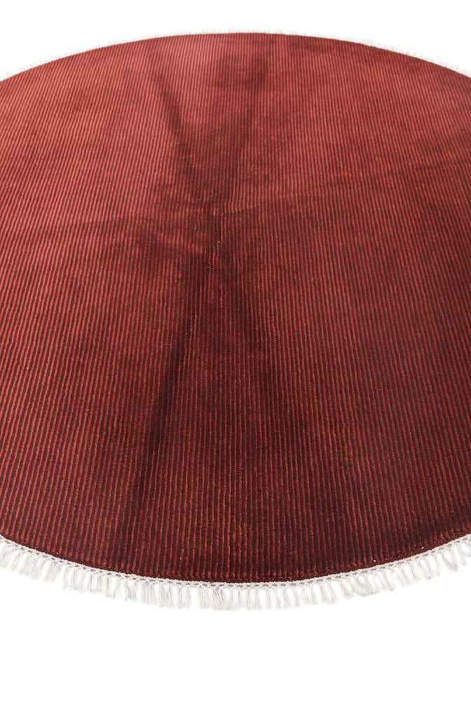 6' 6 x 6' 6 Hand Knotted Darya Wool Round Rug