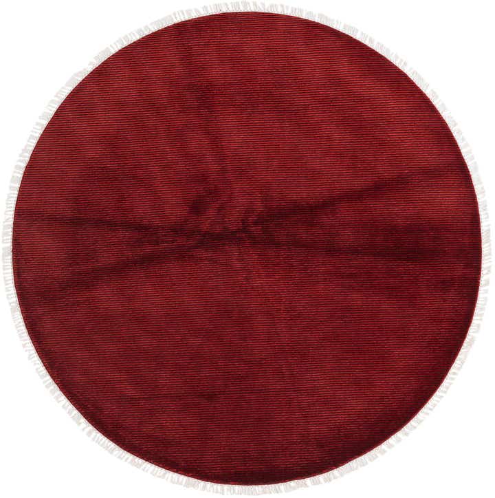 6' 6 x 6' 6 Hand Knotted Darya Wool Round Rug