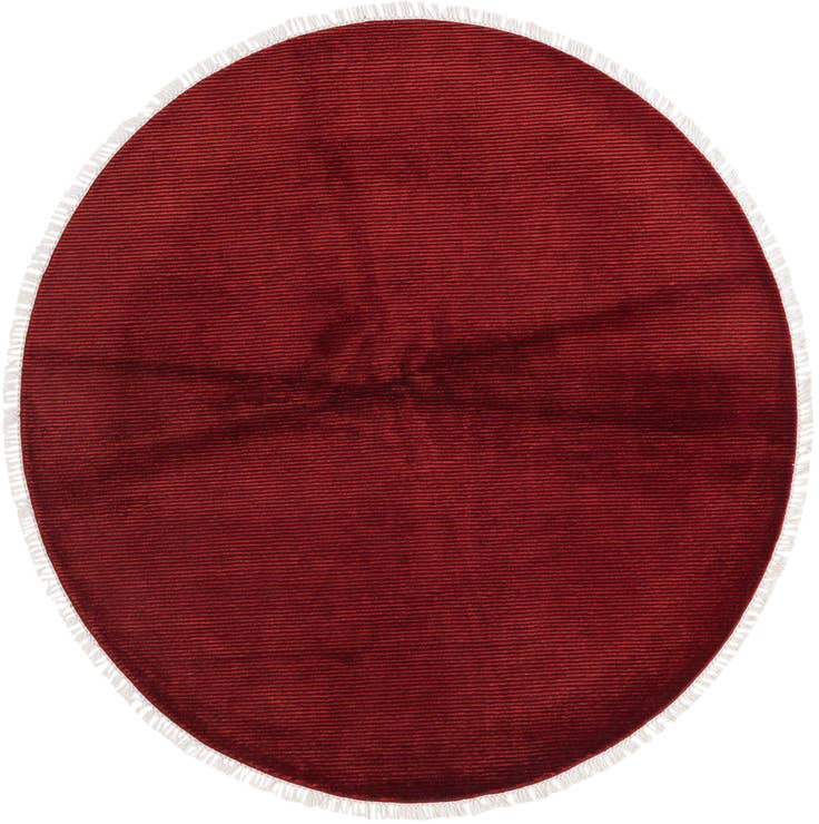 Detail image of 6' 6 x 6' 6 Hand Knotted Darya Wool Round Rug