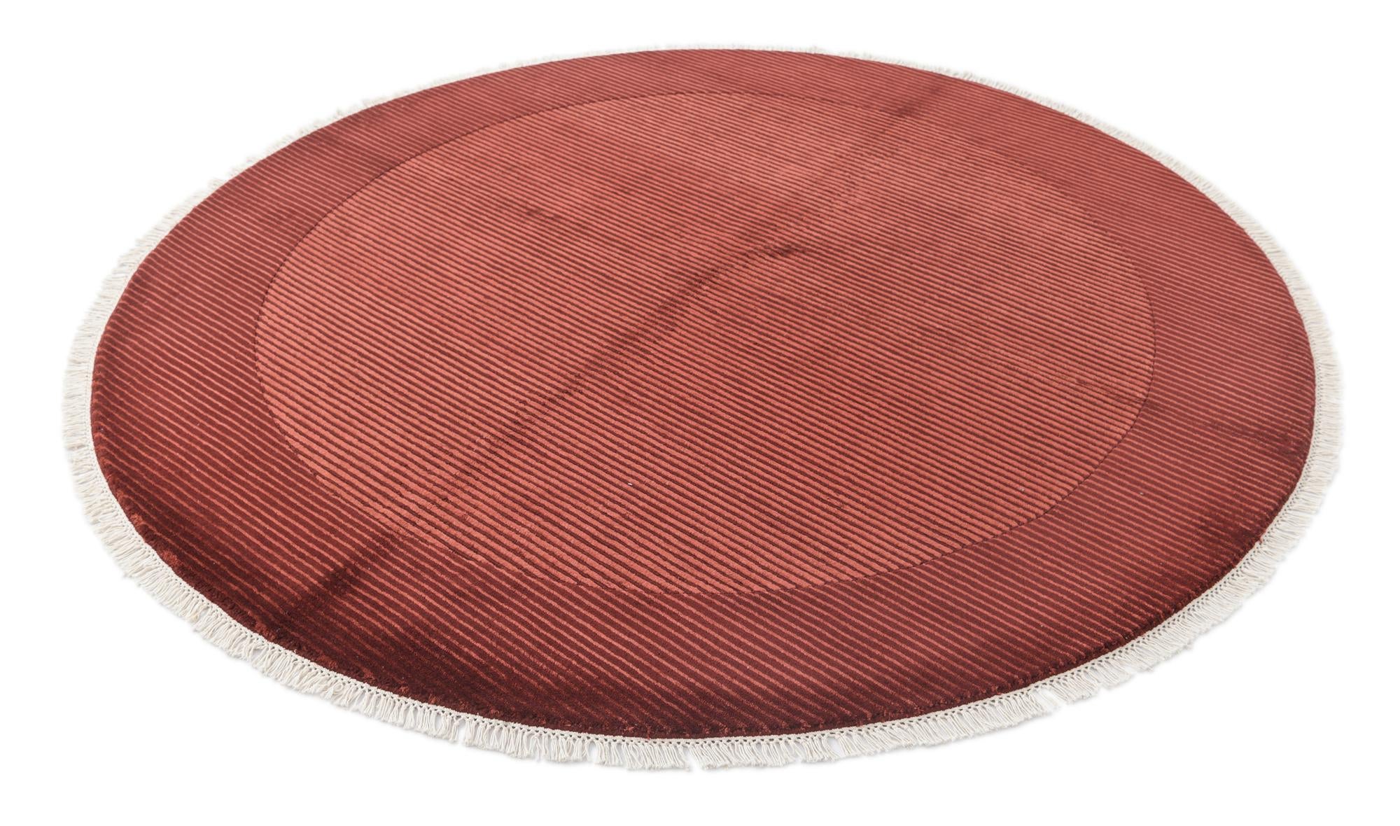 6' 6 x 6' 6 Hand Knotted Darya Wool Round Rug