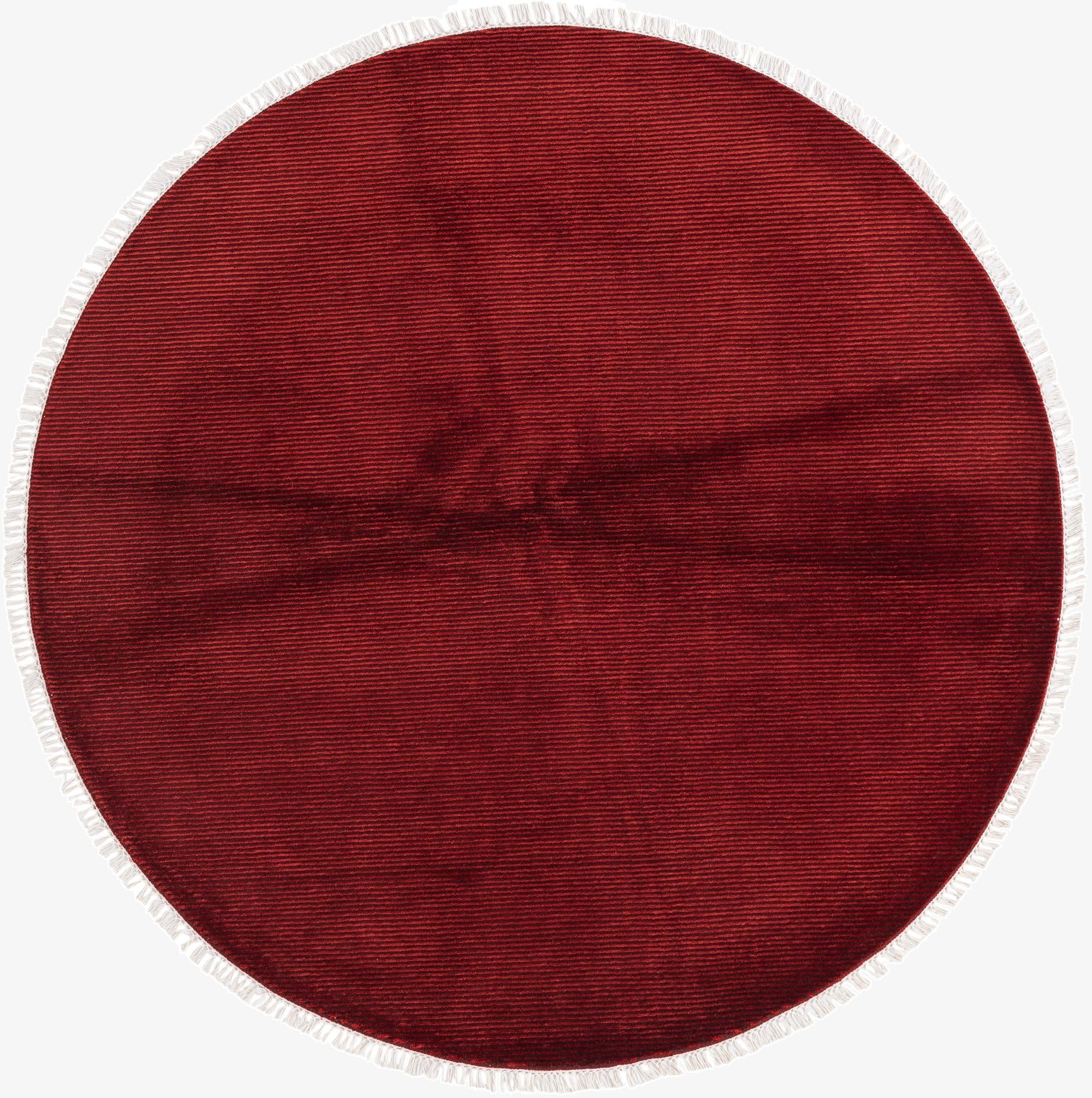 6' 6 x 6' 6  Hand Knotted Darya Wool Round Rug