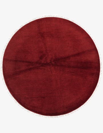 6' 6 x 6' 6 Hand Knotted Darya Wool Round Rug