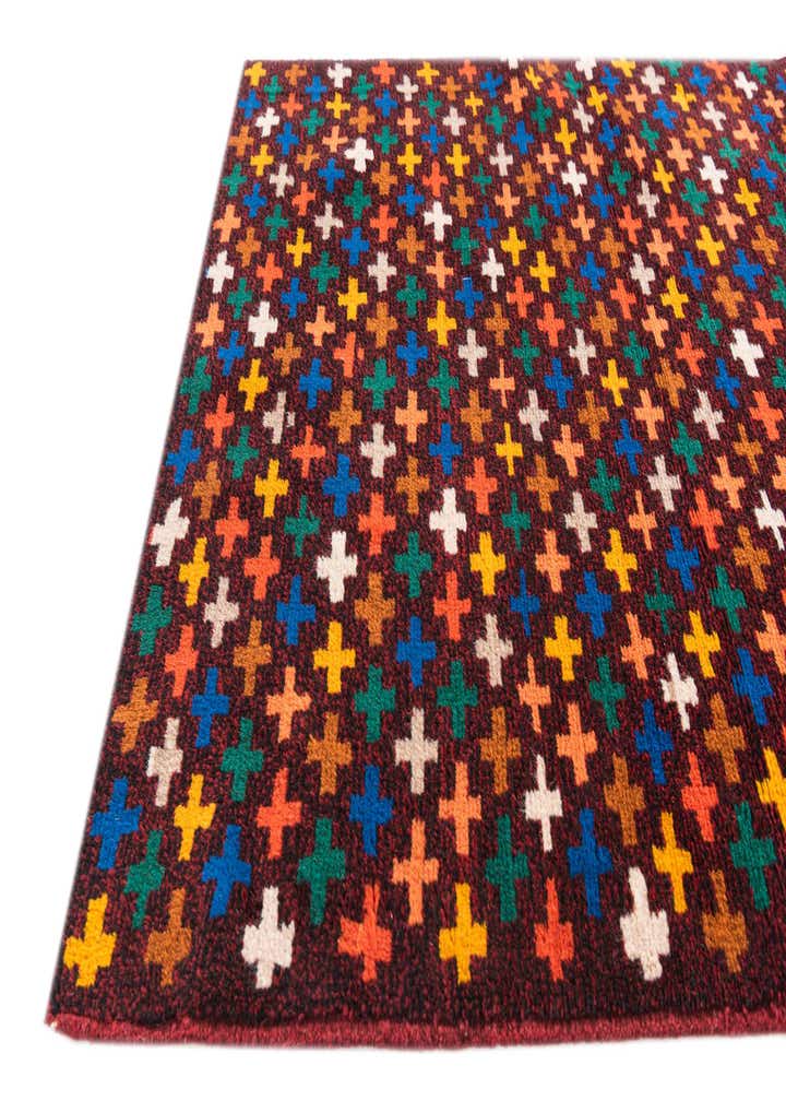 2' 9 x 9' 9 Hand Knotted Balouch Wool Runner Rug