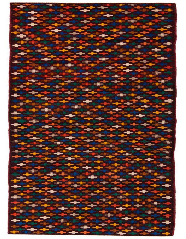 2' 9 x 9' 9 Hand Knotted Balouch Wool Runner Rug