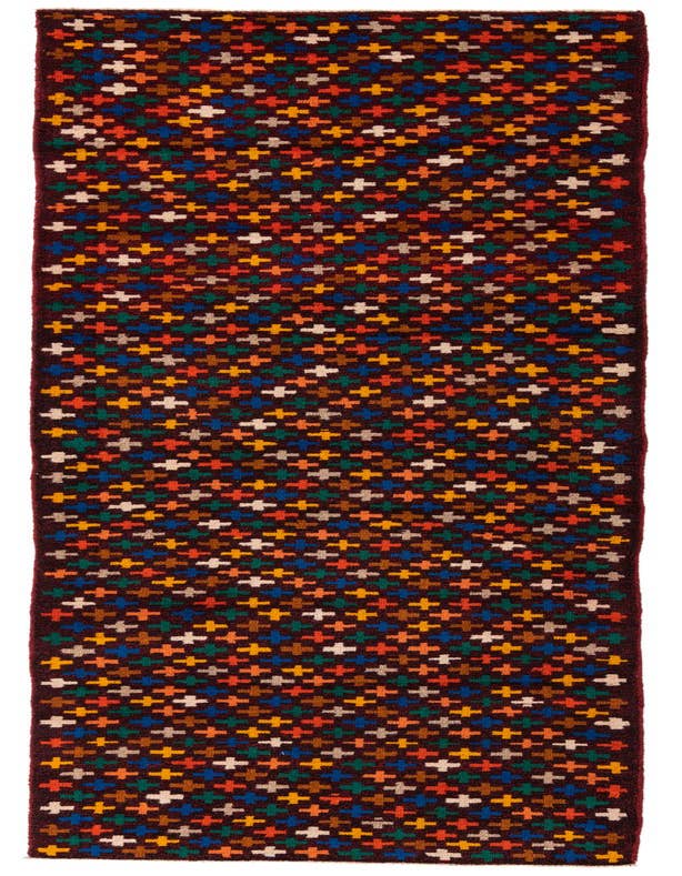 Detail image of 2' 9 x 9' 9 Hand Knotted Balouch Wool Runner Rug