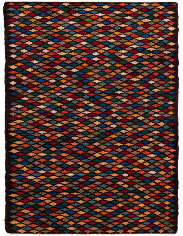 Detail image of 2' 8 x 9' 8 Hand Knotted Balouch Wool Runner Rug