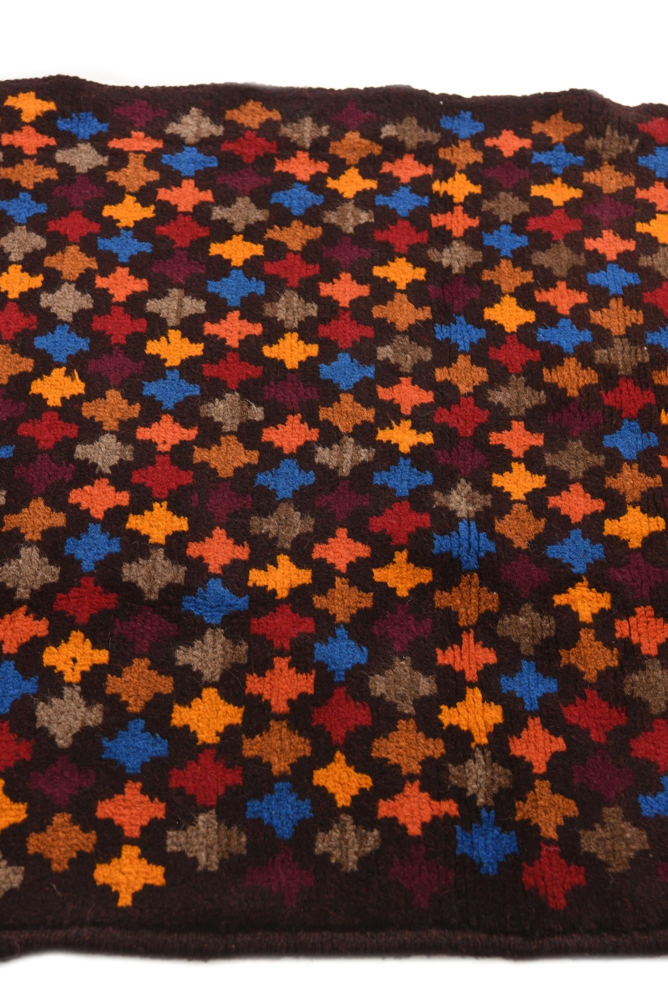 2' 8 x 9' 8 Hand Knotted Balouch Wool Runner Rug