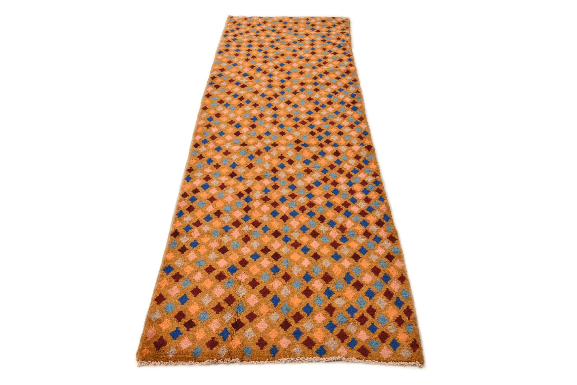 2' 8 x 9' 6 Hand Knotted Balouch Wool Runner Rug