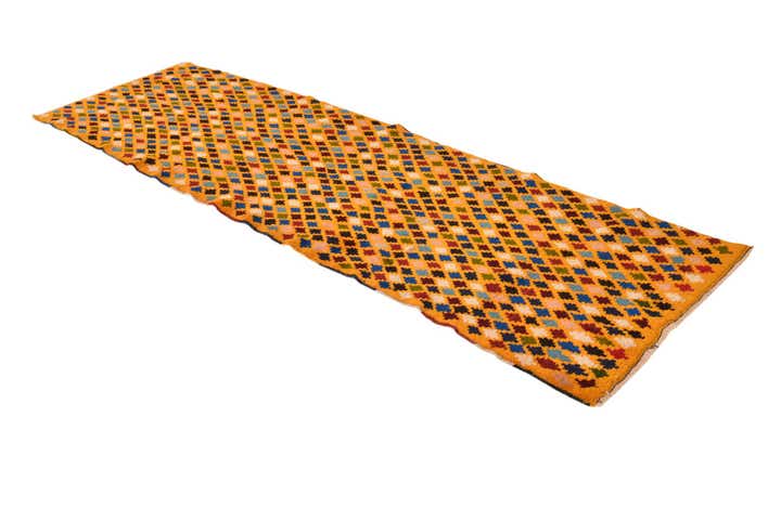 2' 9 x 9' 4 Hand Knotted Balouch Wool Runner Rug
