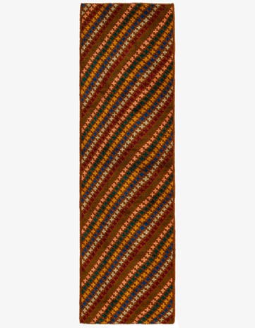 2' 8 x 9' 4 Hand Knotted Balouch Wool Runner Rug