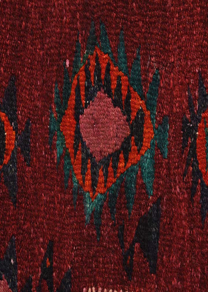 4' 4 x 7' 10 Hand Woven Kilim Fars Wool Runner Rug