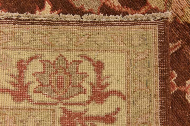 3' x 10' 6 Hand Knotted Peshawar Ziegler Runner Rug