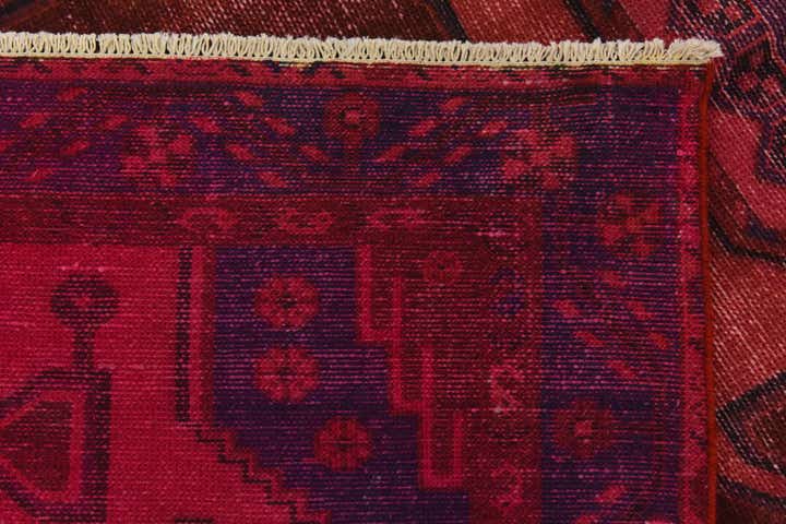 4' 8 x 9' 3 Hand Knotted Ultra Vintage Persian Wool Runner Rug