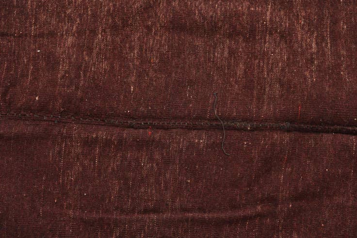 Detail image of 4' 7 x 4' 8 Hand Woven Kilim Fars Wool Square Rug