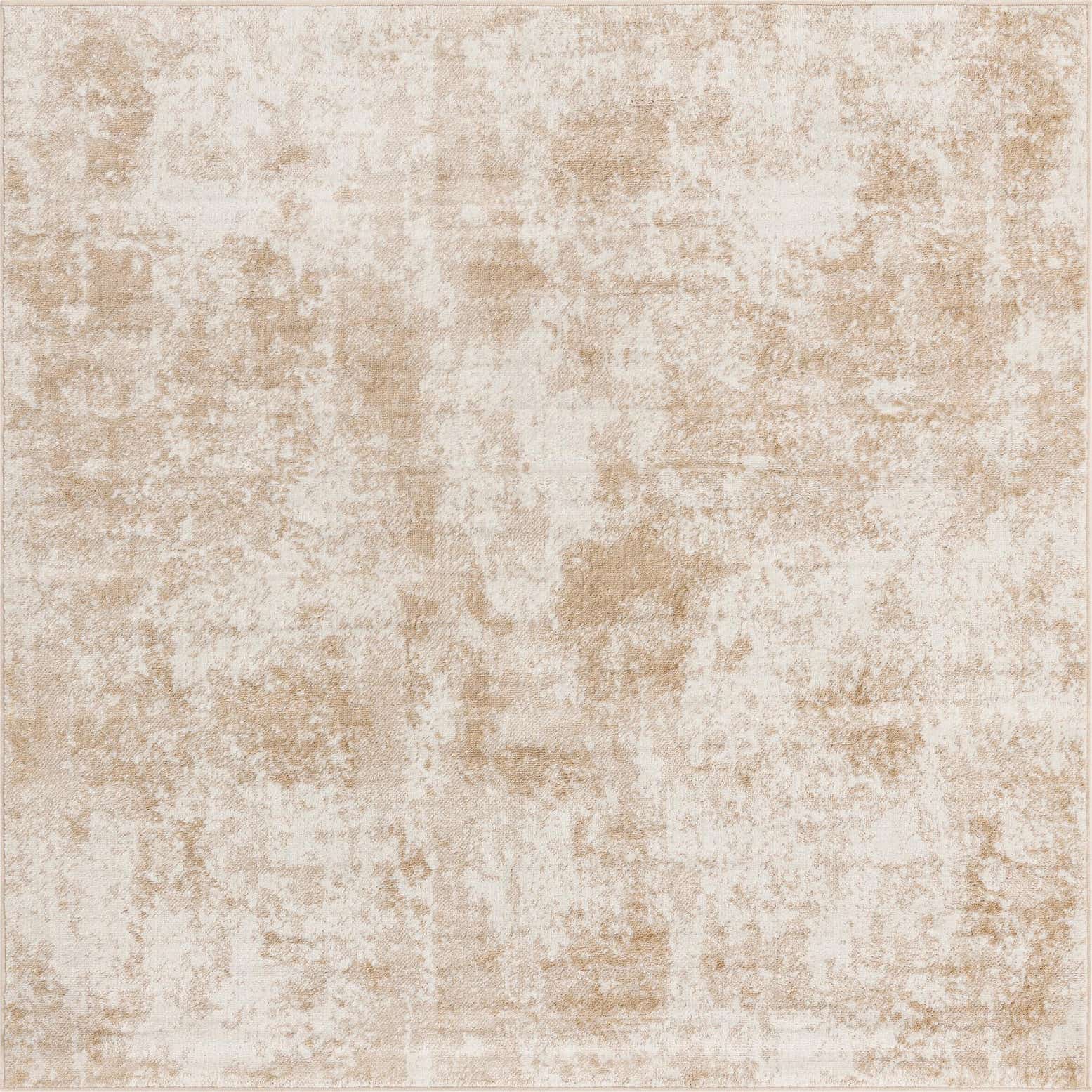 6' x 6' Maudsley · Abstract rug, sand