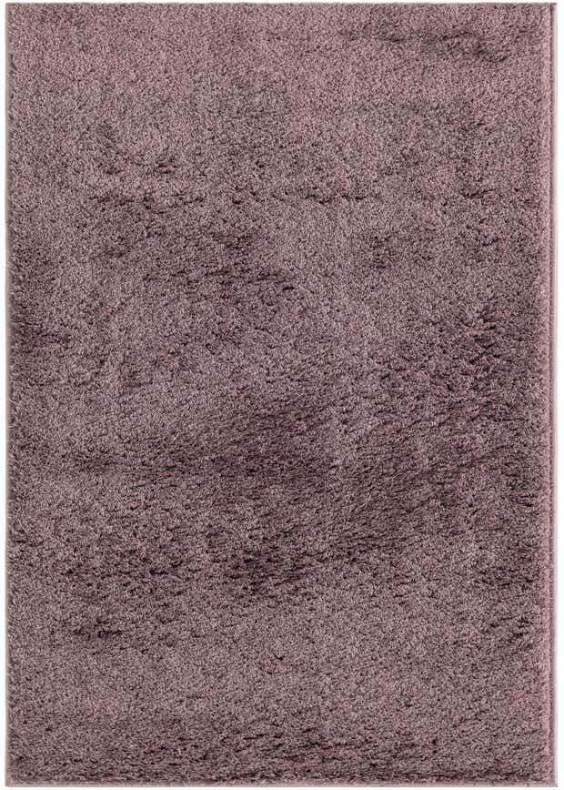 2' x 6' 7 Solid Shag Runner Rug